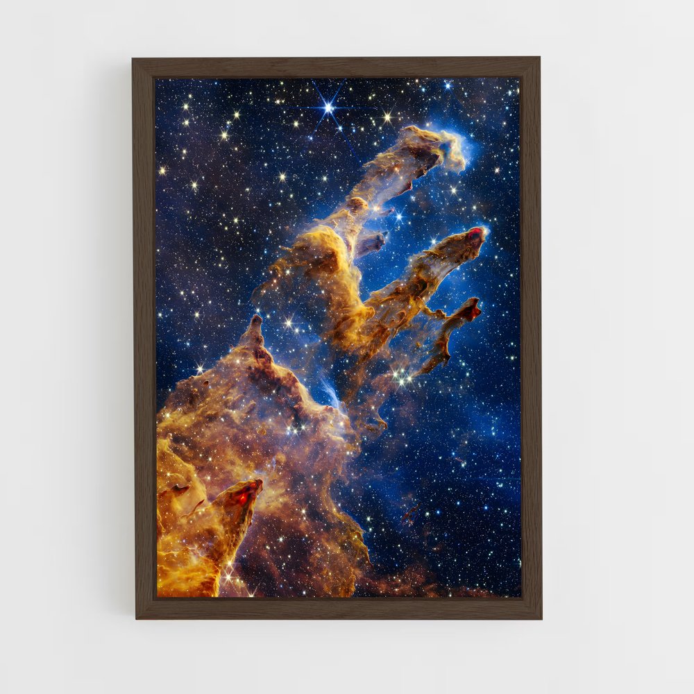 Poster La Nébulosa de l'Aigle – affiche Astronomie (vue 5)